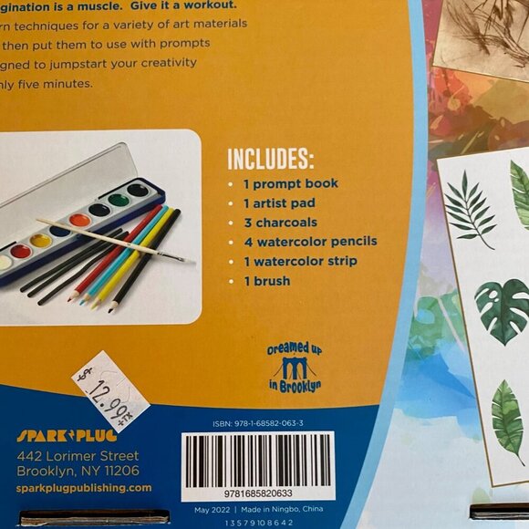 Sparkplug 5 Minute Masterpieces Art Kit Brand New in Box - Picture 3 of 6